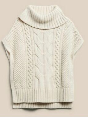 Banana Republic Signature Cable Poncho